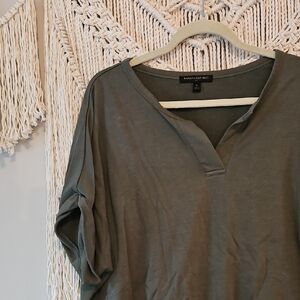 Banana Republic Dark Green Short Sleeve Top